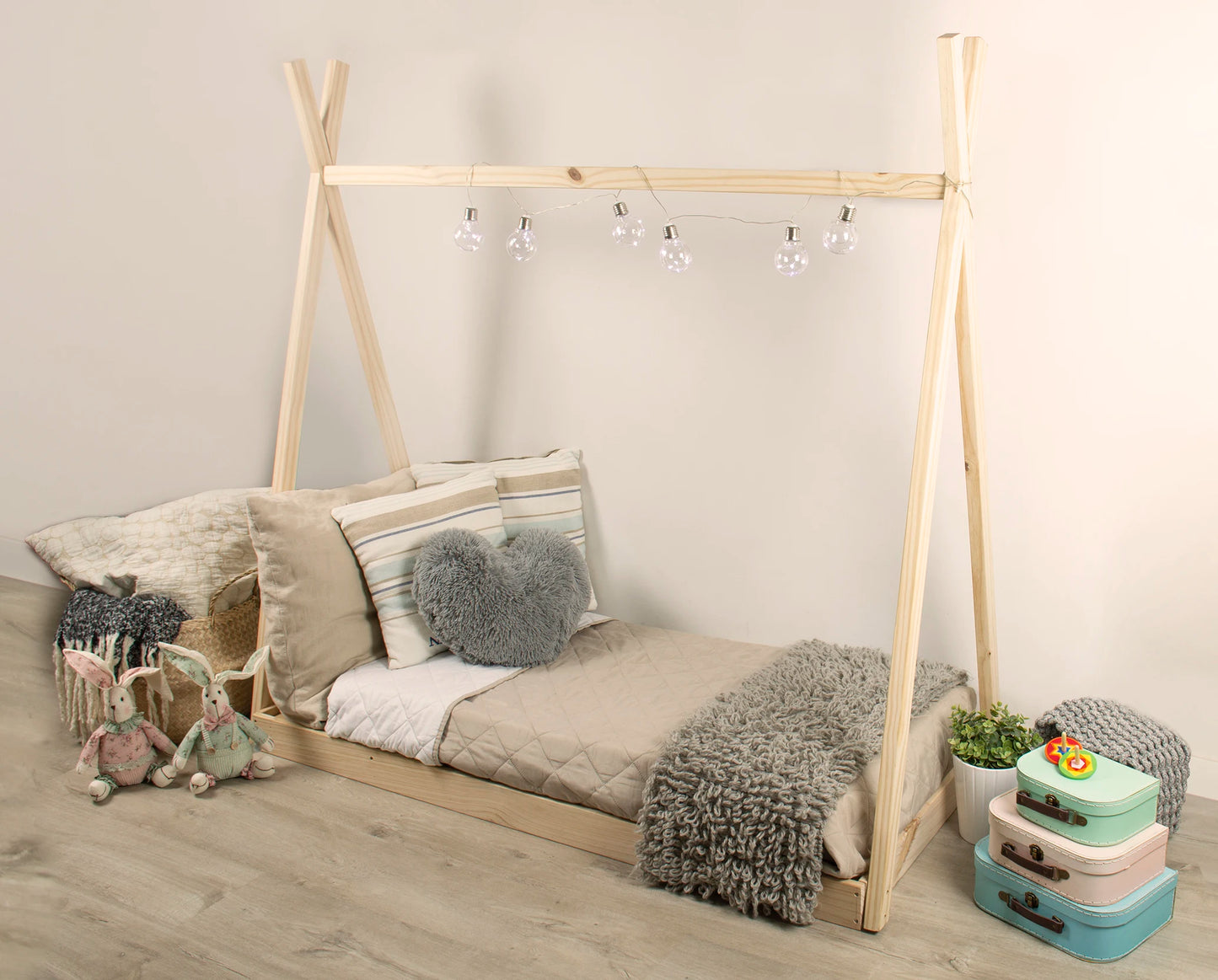 Cama Montessori de Madera TipiPure®